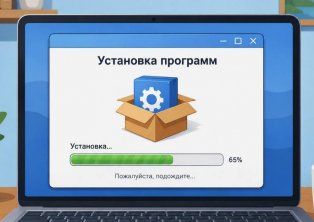 Установка программ на ноутбук / ПК 
